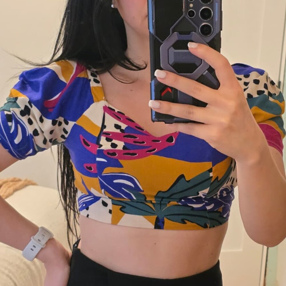 Tropical Crop top